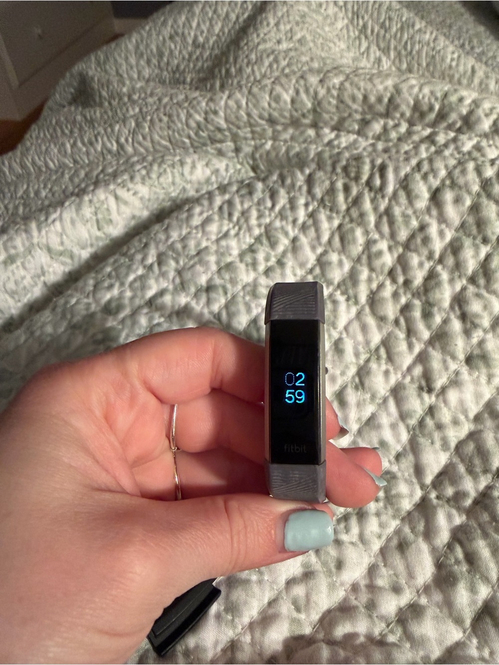 fitbit Charge Fitness Tracker - Light Gray Band